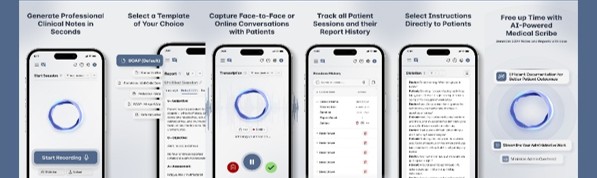 MedTalk App Store Screenshots
